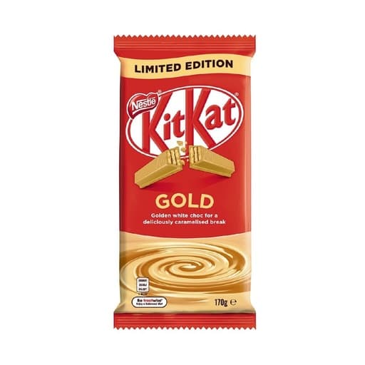 Kit Kat Gold Chocolate Caramel Wafer 170G