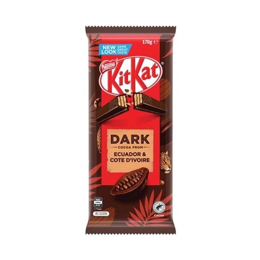 Kit Kat Dark Cocoa From Ecuador & Cote D’Ivoire 170G