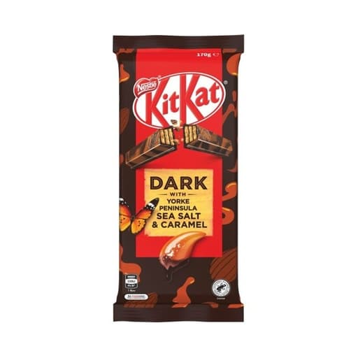 KitKat Dark Seasalt & Caramel 170g