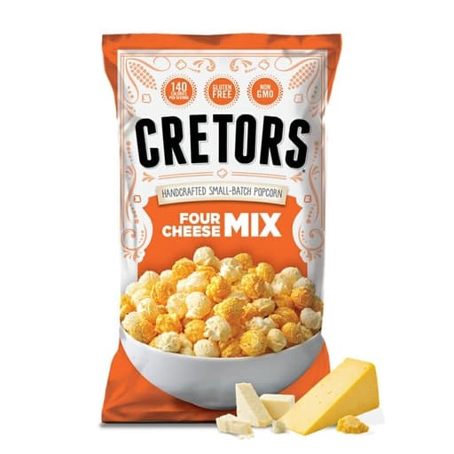 Cretors Four Cheese Pop Corn 4 142g