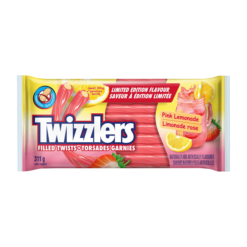 Twizzlers Filled Twists Pink Lemonade 311g