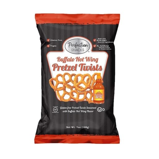 Perfection Snacks Pretzel Twists 198g – Buffalo Hot Wing