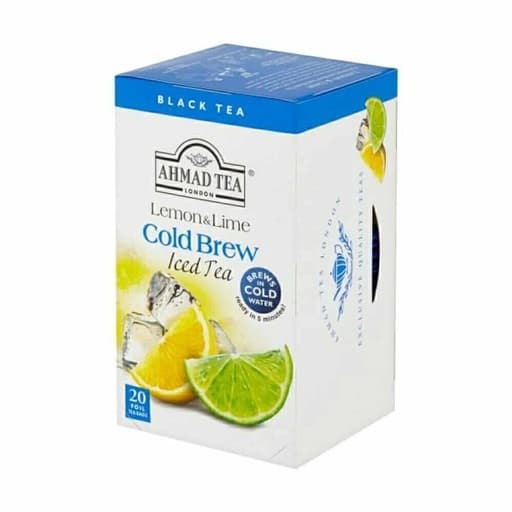 Ahmad Tea Black Tea Cold Brew (20 – Lemon & Lime