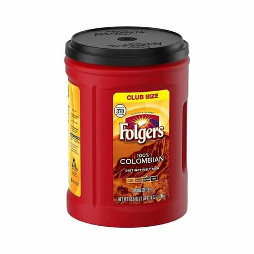 100% قهوة فولجرز كولومبية 1.24kg