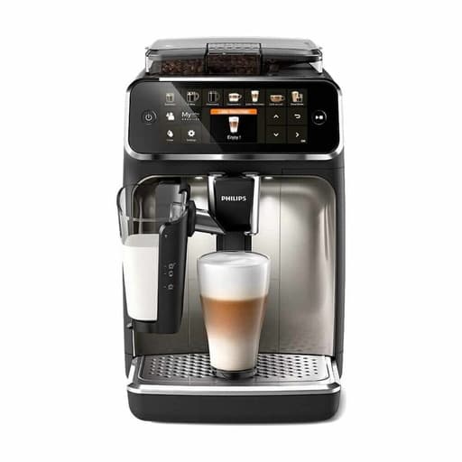 Philips 4300 LatteGo Black Coffee Machine