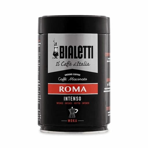 Bialetti Roma Intenso Ground Coffee 250g