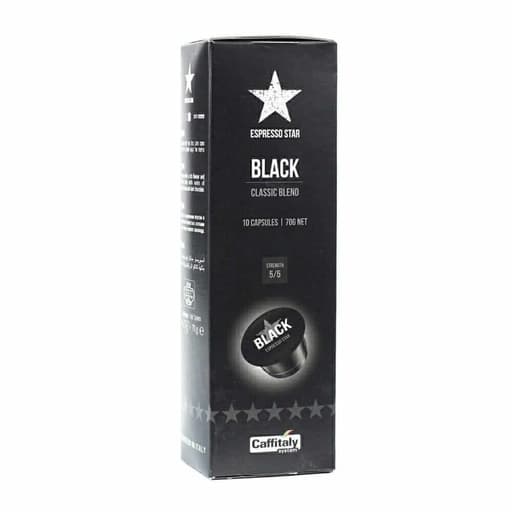Caffitaly Espresso Star Black Capsules 10