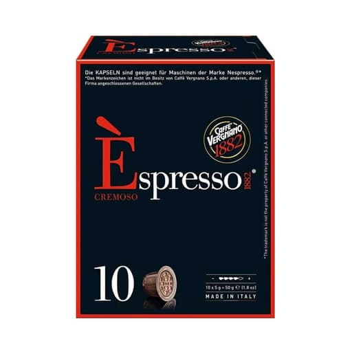 CAFFE VERGNANO NESPRESSO CREMOSO X10