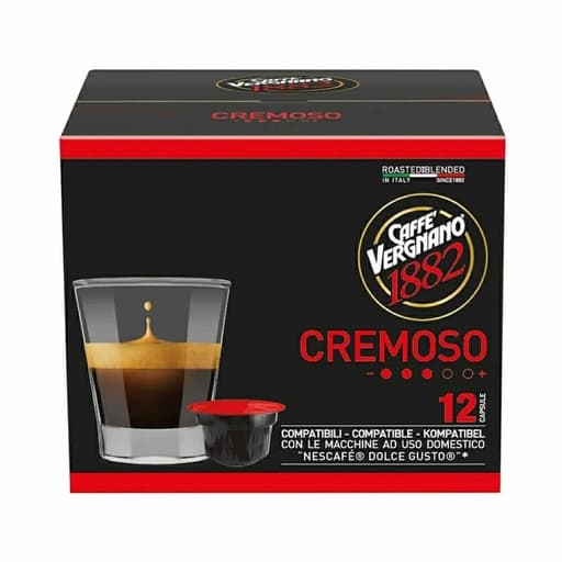 Caffe Vergnano Dolce Gusto Capsules (12 – Cremoso