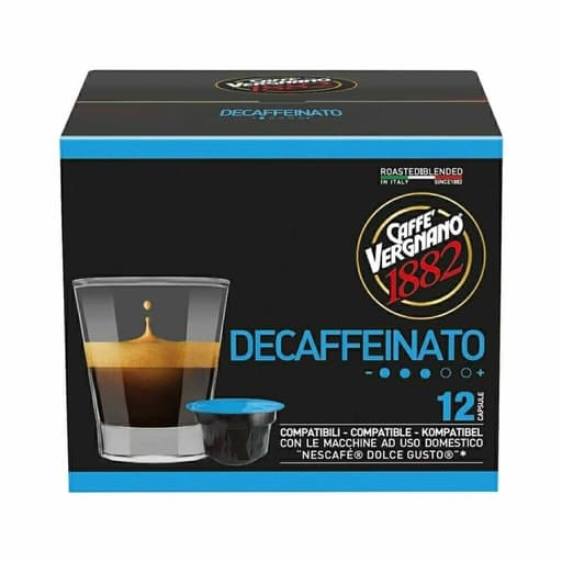 Caffe Vergnano Dolce Gusto Capsules (12 – Decaffeinated