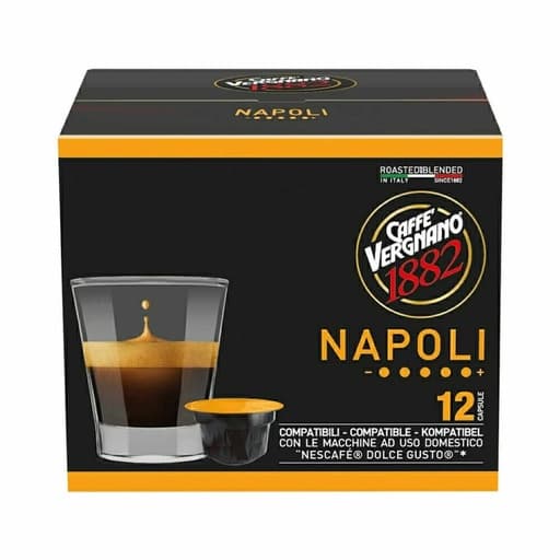 Caffe Vergnano Dolce Gusto Capsules (12 – Napoli