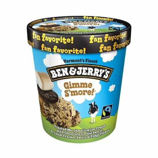 BEN & JERRY GIMME S’MORE 500ML