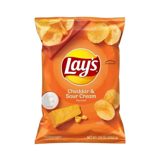 Lay’s Cheddar & Sour Cream Potato Chips 184g