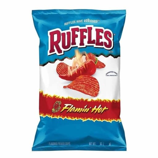 Ruffles Potato Chips Flamin Hot 184g