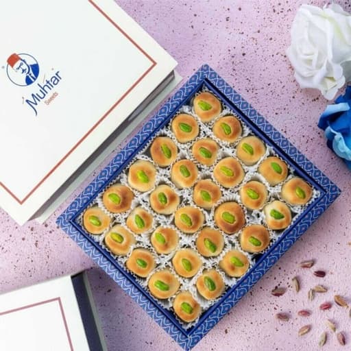 معمول عربي شامي بالعجوة والفستق الحلبي 650g