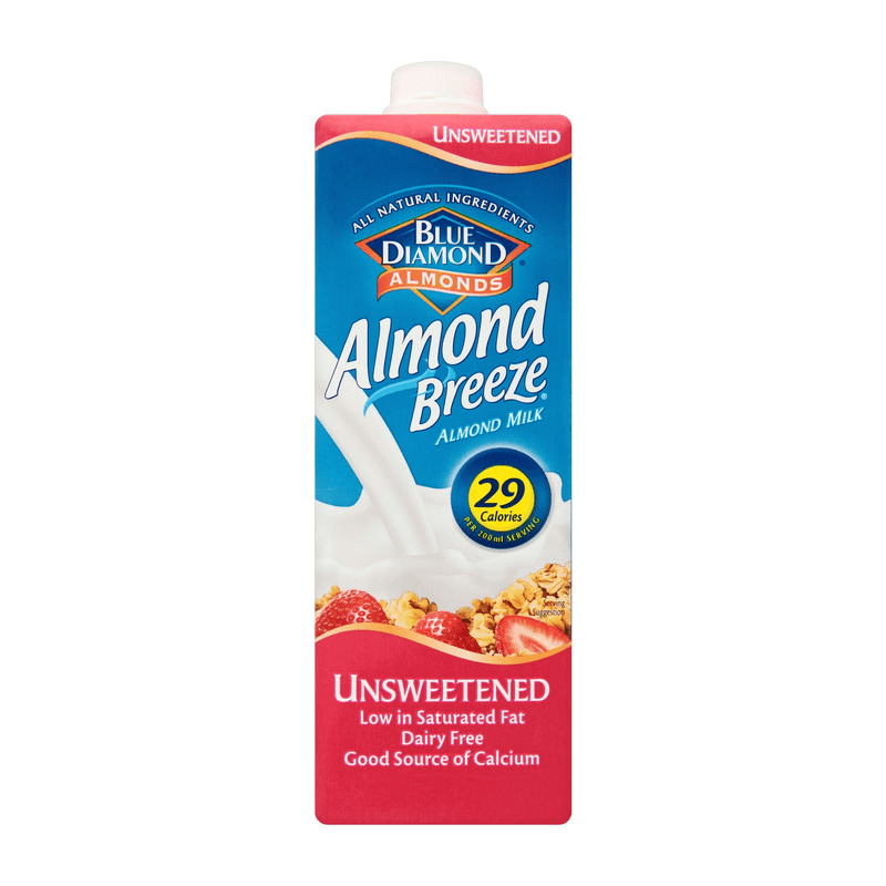 Blue Diamond Almond Breeze Unsweetened Original 1L