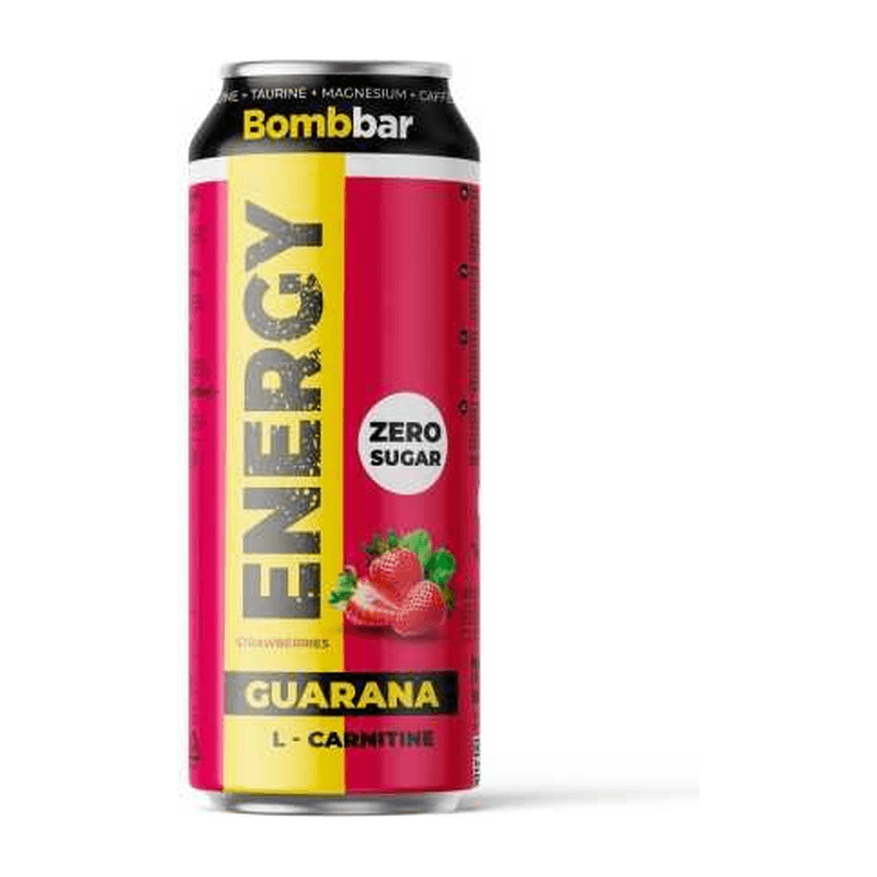 Bombbar Energy Guarana Strawberry 500ml