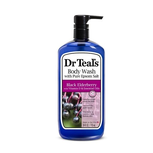Dr. Teal’s Black Elderberry Body Wash 710ml