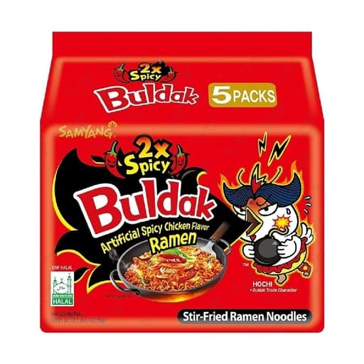Samyang 2x Spicy Hot Chicken X5