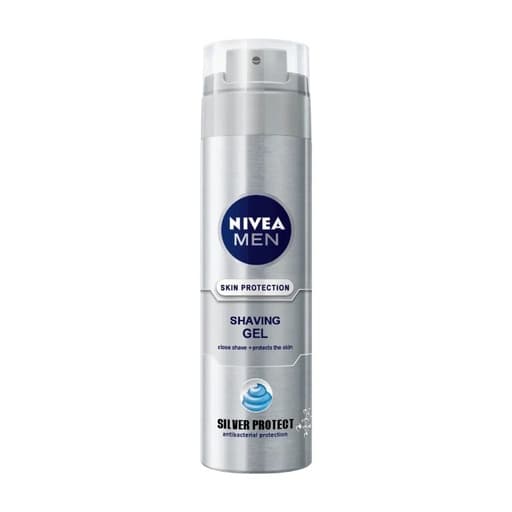 Nivea Shaving Gel Silver Protect 200ml