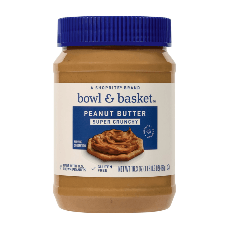 Bowl & Basket Peanut Butter Chunky 462g