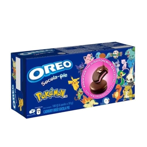 Oreo Sosola-Pie Chocolate Pokemon 180g