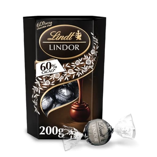 Lindt Lindor Extra Dark Chocolate Truffles 200g