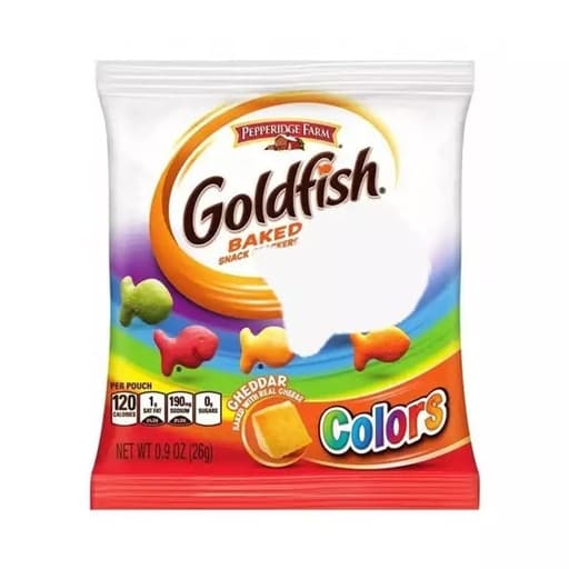 pepperidge Farm Baked Colored Goldfish Cheddar 26g