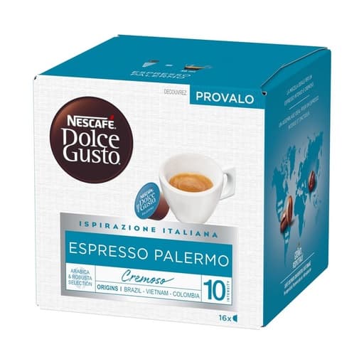 Nescafe Dolce Gusto Espresso Palermo Cremoso #10 X16