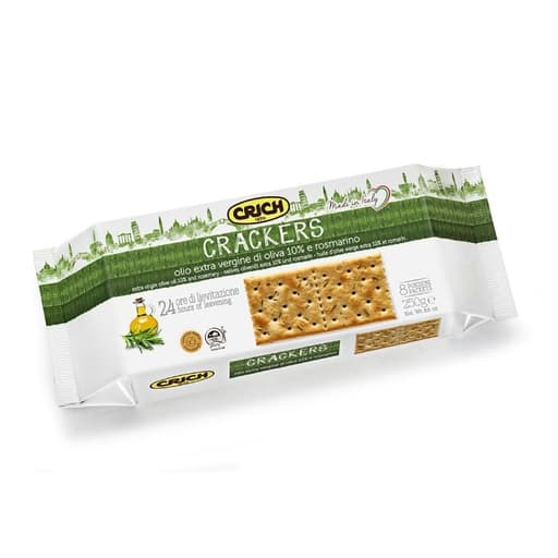 Crich Crackers with Olive Oil& Rosemary 250g