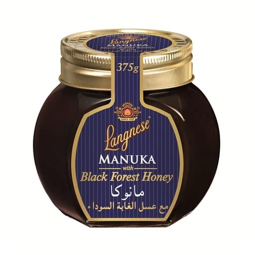 Langnese Manuka שחור Forest דבש 375g