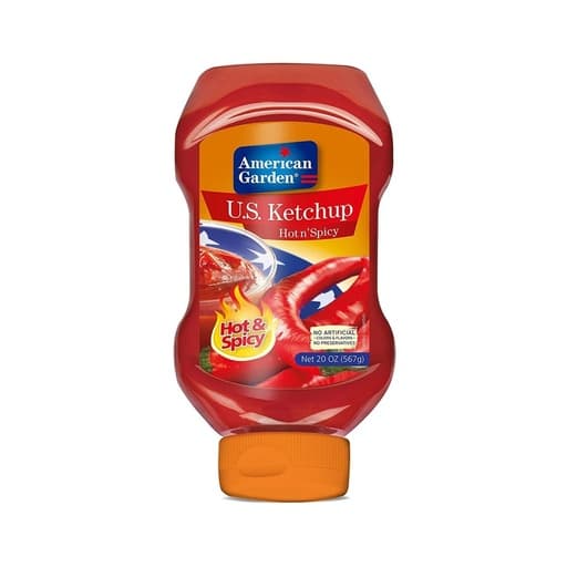 American Garden Hot & Spicy Ketchup 567g