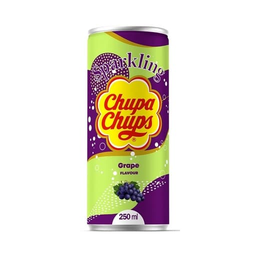 Chupa Chups Sparkling Grape 250ml