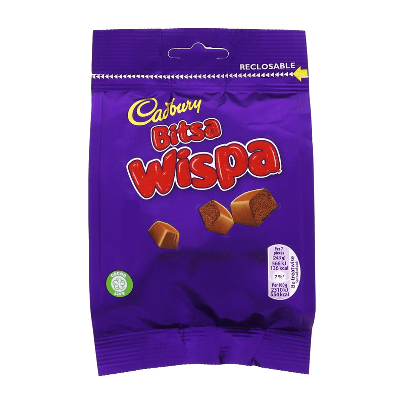 Cadbury Bitsa Wispa Chocolate 85g
