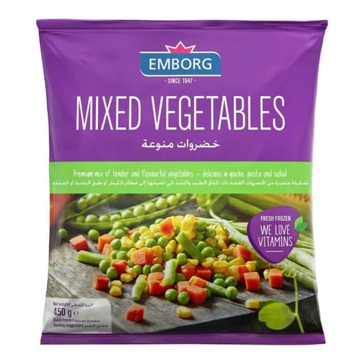 Emborg Mixed Vegetables 450g