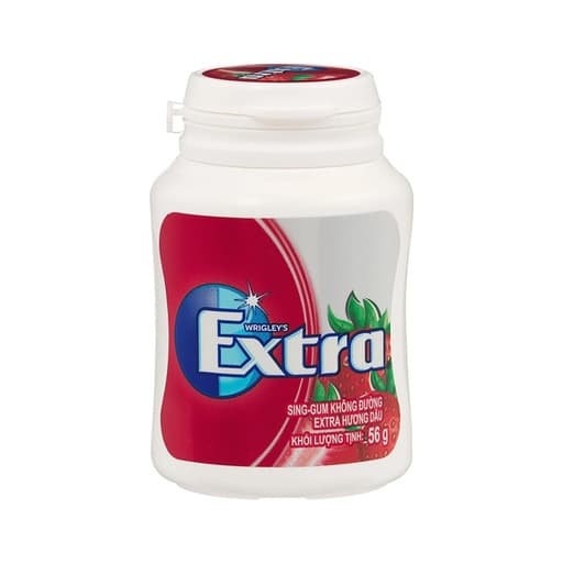 Extra Strawberry Gum 56g