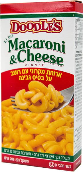 DOODLES MACARONI & CHEESE DINNER 206 G