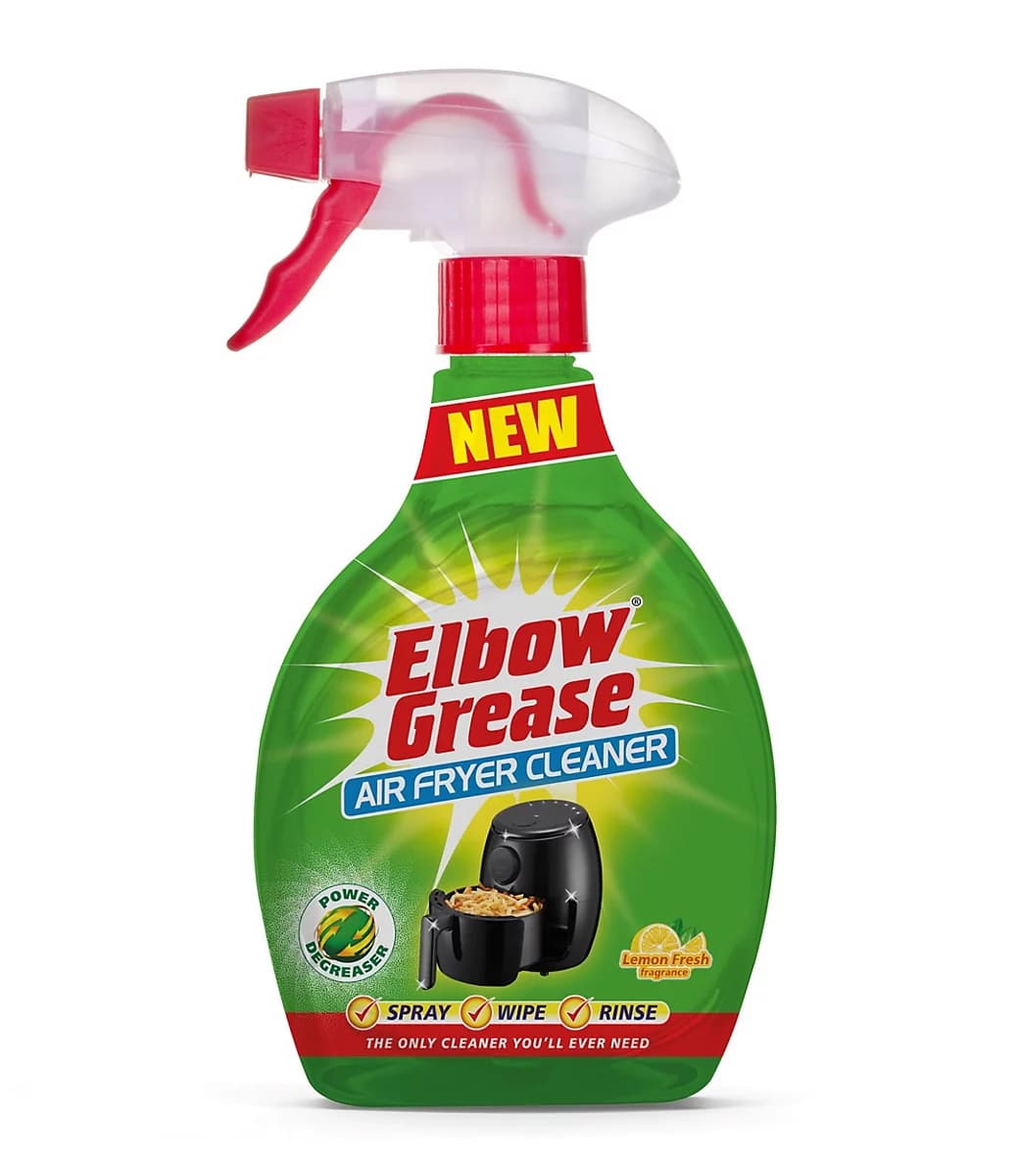 Elbow Grease Air Fryer Cleaner Spray Bottle Clean Wipe Degreaser 500 ml