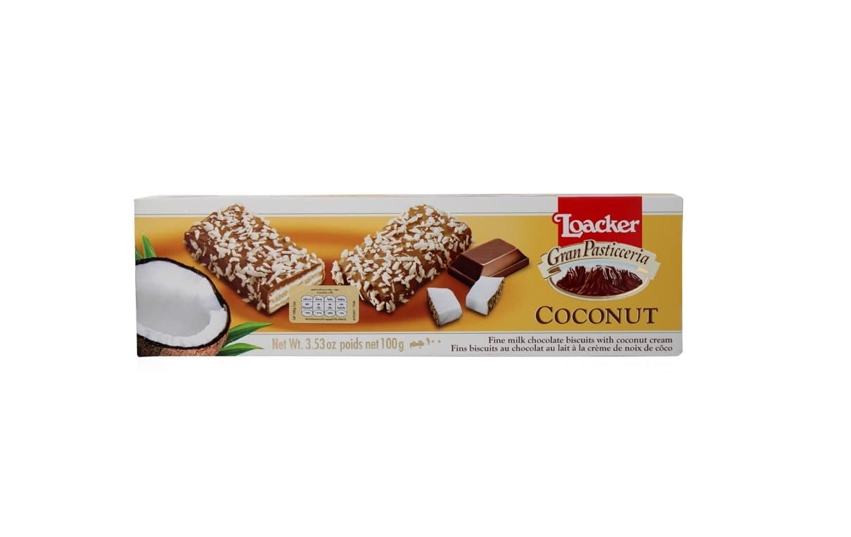 LOACKER COCONUT BISCUITS 100G