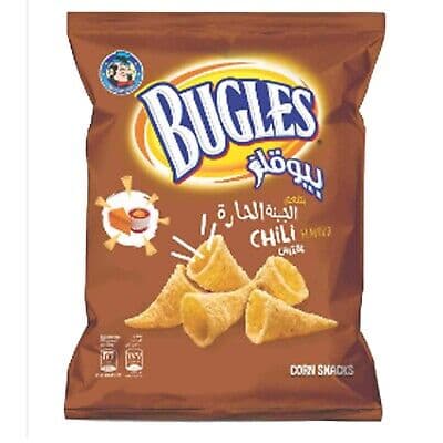 MR.CHIPS BUGLES فلفل حار جبن FLAVOR 20G