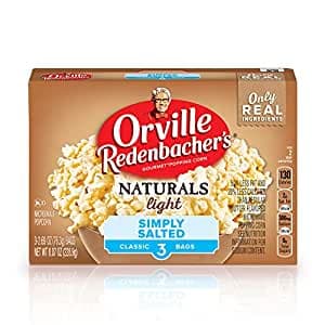 Orville Redenbacher's Naturals Light Simply Salted Popcorn Bolsa 228.9 g