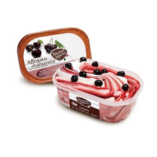 SIVERO MARIA BLACK CHRRIES GELATO 1KG
